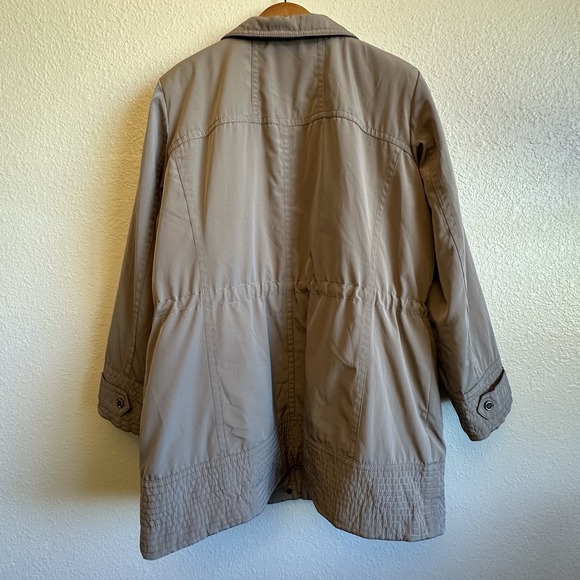 Croft & Barrow Women 1X Warm Insulated Winter Parka Heavy Jacket Coat Brown NWOT - Picture 2 of 8